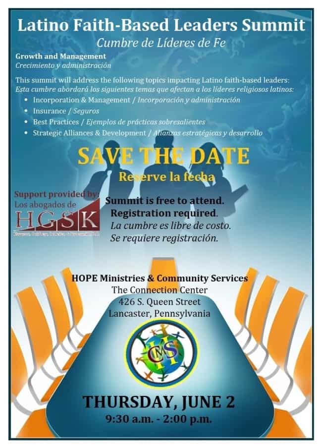 HGSK Supports Latino Faith-Based Leaders Summit